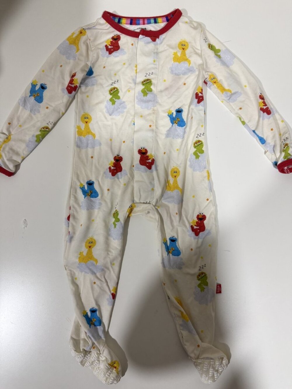 Magnetic Me x Sesame Street Sweet Dreams Modal Magnetic Footie 6-9M